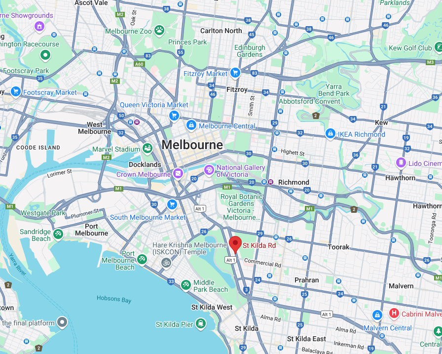 Map location